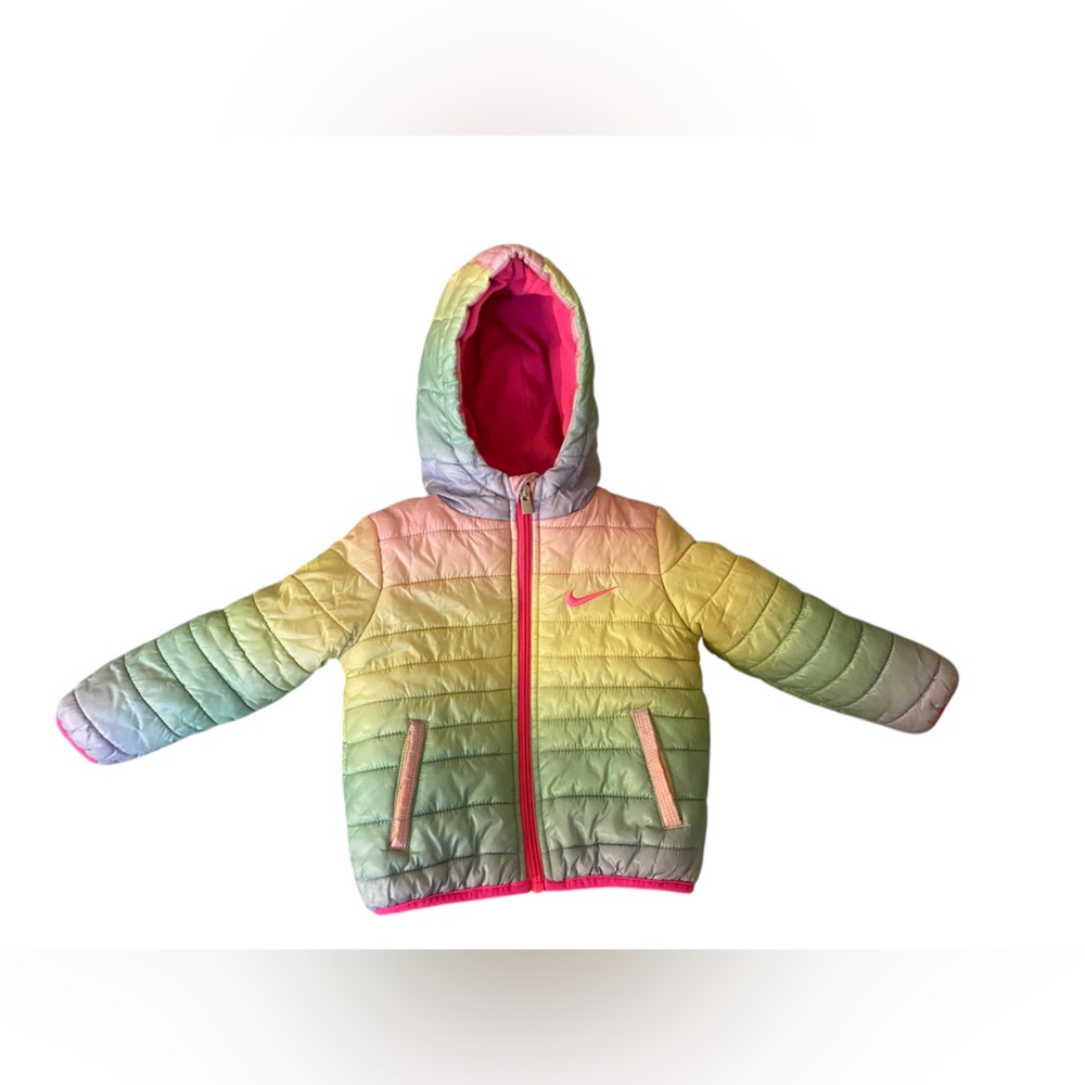 Nike baby girl puffer coat size 18months...